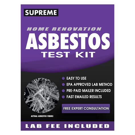 all-inclusive asbestos testing kits that give immediate results|2024 Buyer's Guide: The Best Asbestos Test Kits for Safe Home .